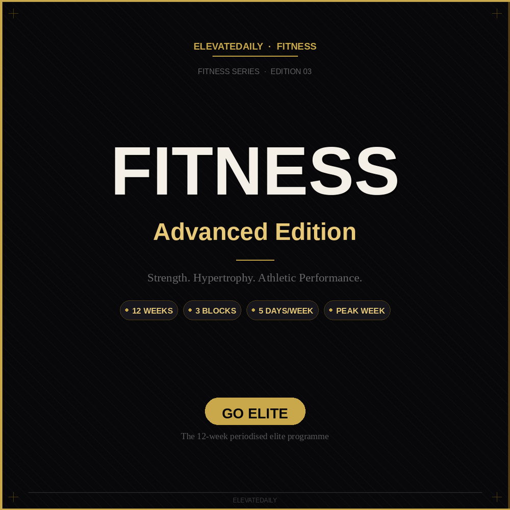 ElevateDaily Fitness: Advanced Guide