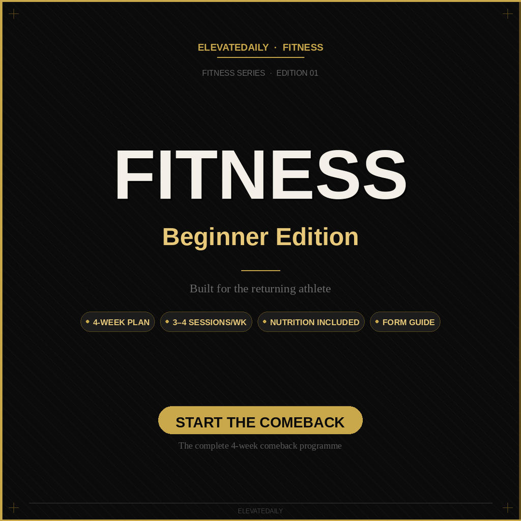 ElevateDaily Fitness: Beginner Guide