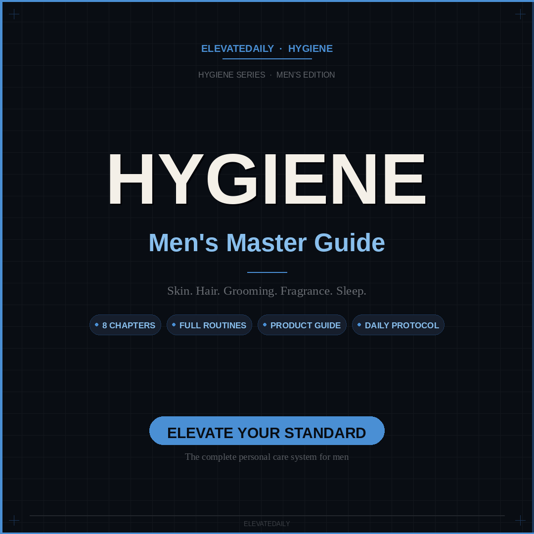 ElevateDaily Hygiene: Master Guide for Men